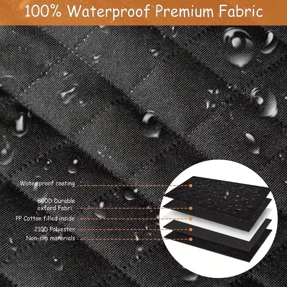 Funda Maletero Coche para Volvo XC70 2000-216 Perros Impermeable SUV Protector Antirayaduras con Laterales