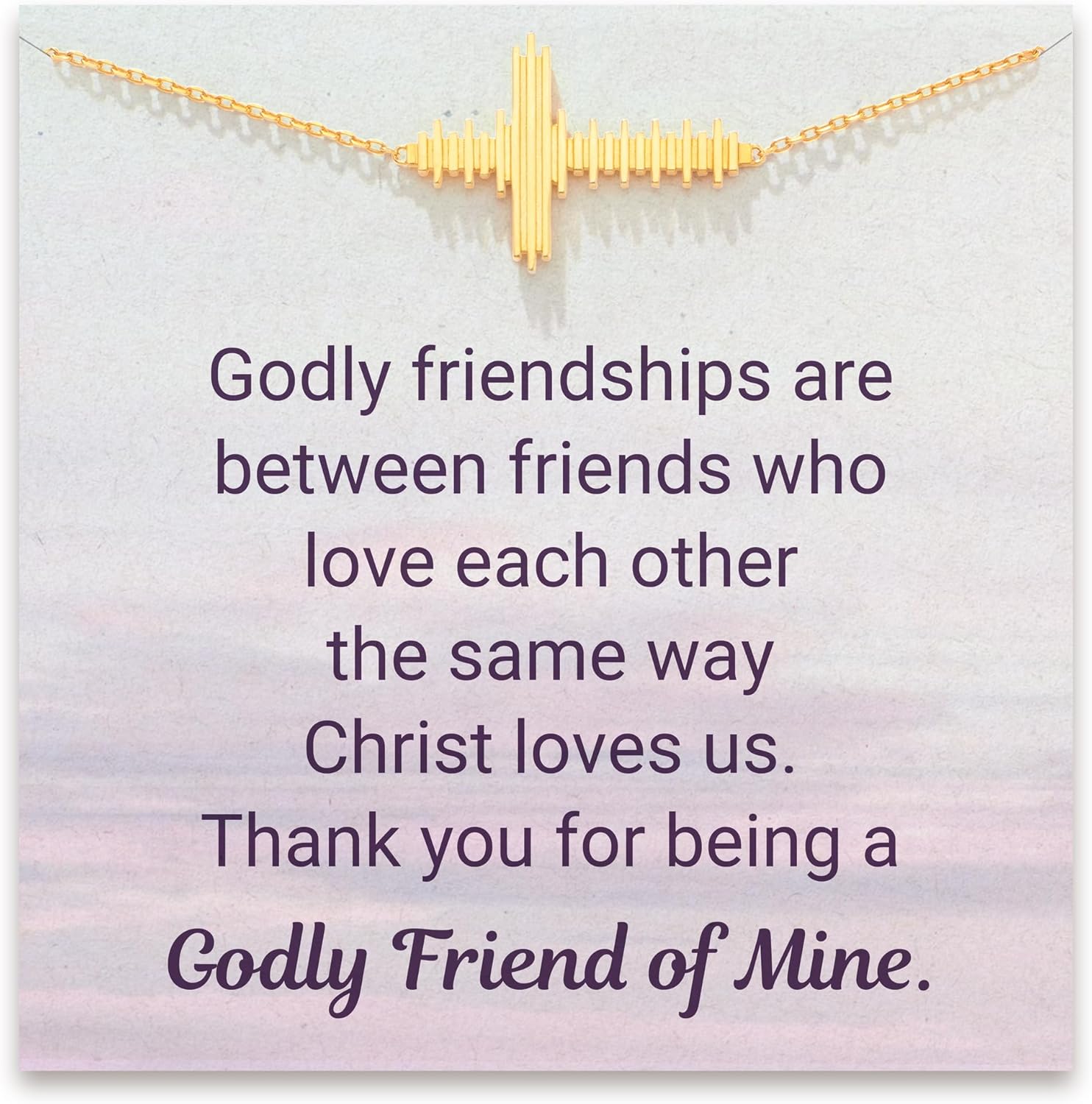 STORYJEWELLERY Friend Birthday Valentines Day Gifts for Women, Friend Bracelet, Bestie Bracelets, Friendship Gifts for Women, BFF Gift, Friendship Jewelry, Cross Bracelet, Christian Jewelry