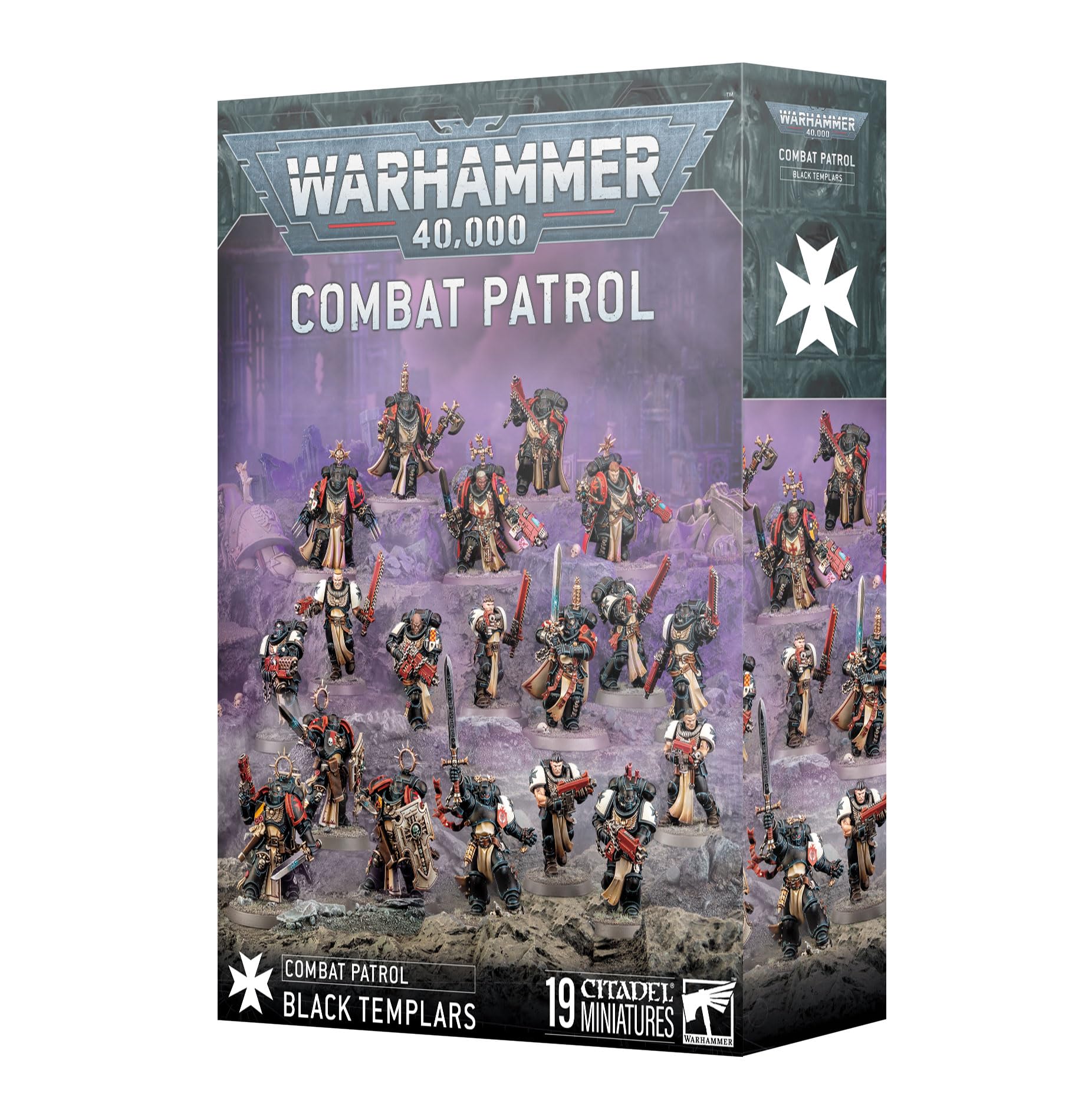 Amazon.com: Warhammer 40K Combat Patrol Black Templars - (2025