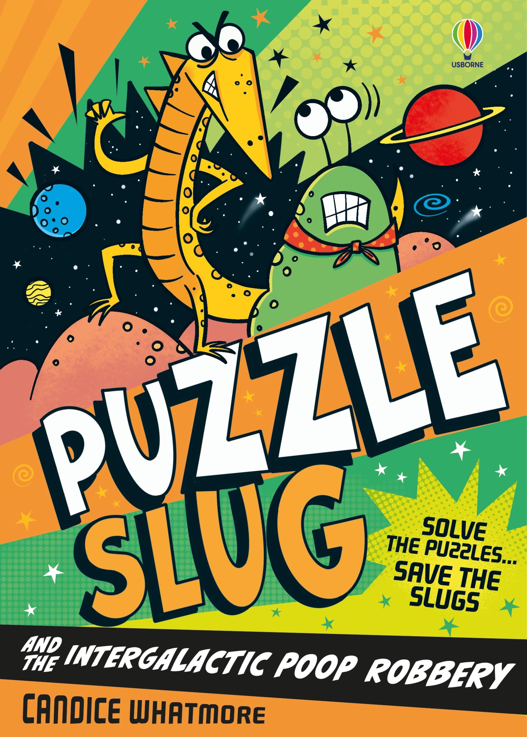 Puzzle Slug and the Intergalactic Poop Robbery: A laugh-out-loud comic puzzle book for fans of Bunny Vs Monkey and Dog Man