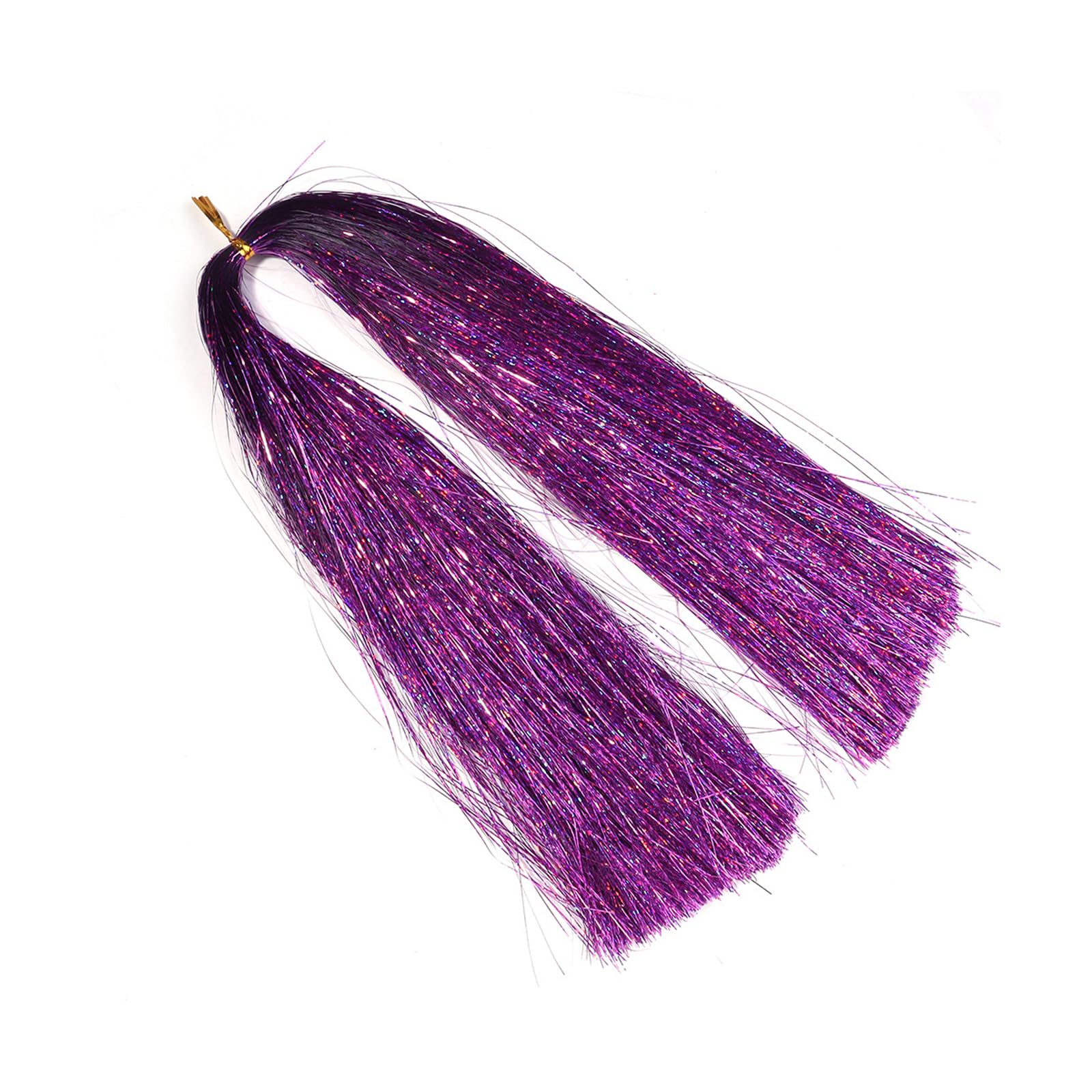 Rainbow Tinsel Strands for Holiday Ornaments Creative Projects Festive Decor Festival Ribbon