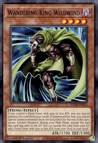 Wandering King Wildwind - SDCK-EN013 - Común - 1 edición