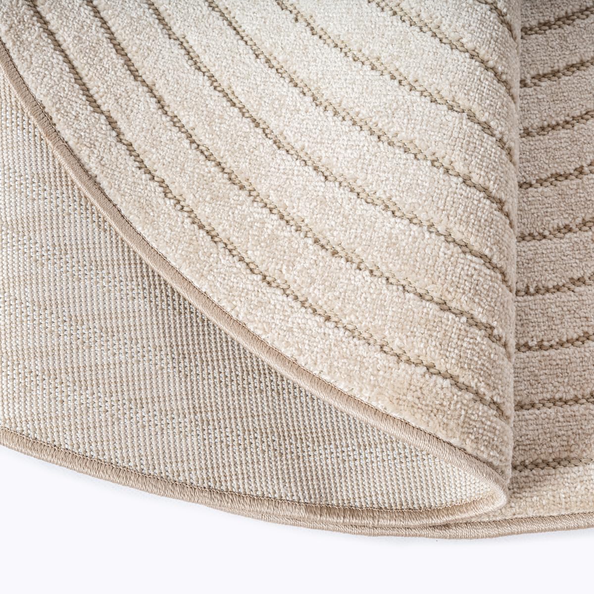 the carpet Santo Plus Outdoor Teppich – Wetterfest & Pflegeleicht, Balkon Teppich, Terrasse & Garten, Flachgewebe Indoor & Outdoor, Modern für Wohnzimmer & Schlafzimmer, Beige, 160 x 230 cm Shape