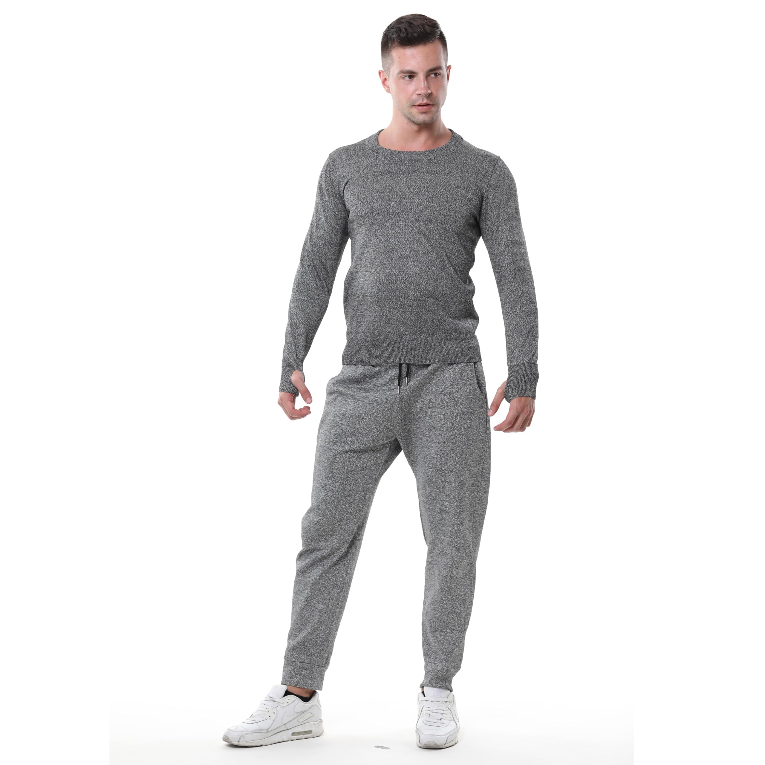 Conjunto Ropa Protectora Anticortes Nivel 5, Pantalones Manga Larga a Prueba Mordeduras, Desgarros Y PUñaladas, Chaleco Anticortes Y PUñaladas,Para Proteger La Seguridad Personal,Grey-2XL