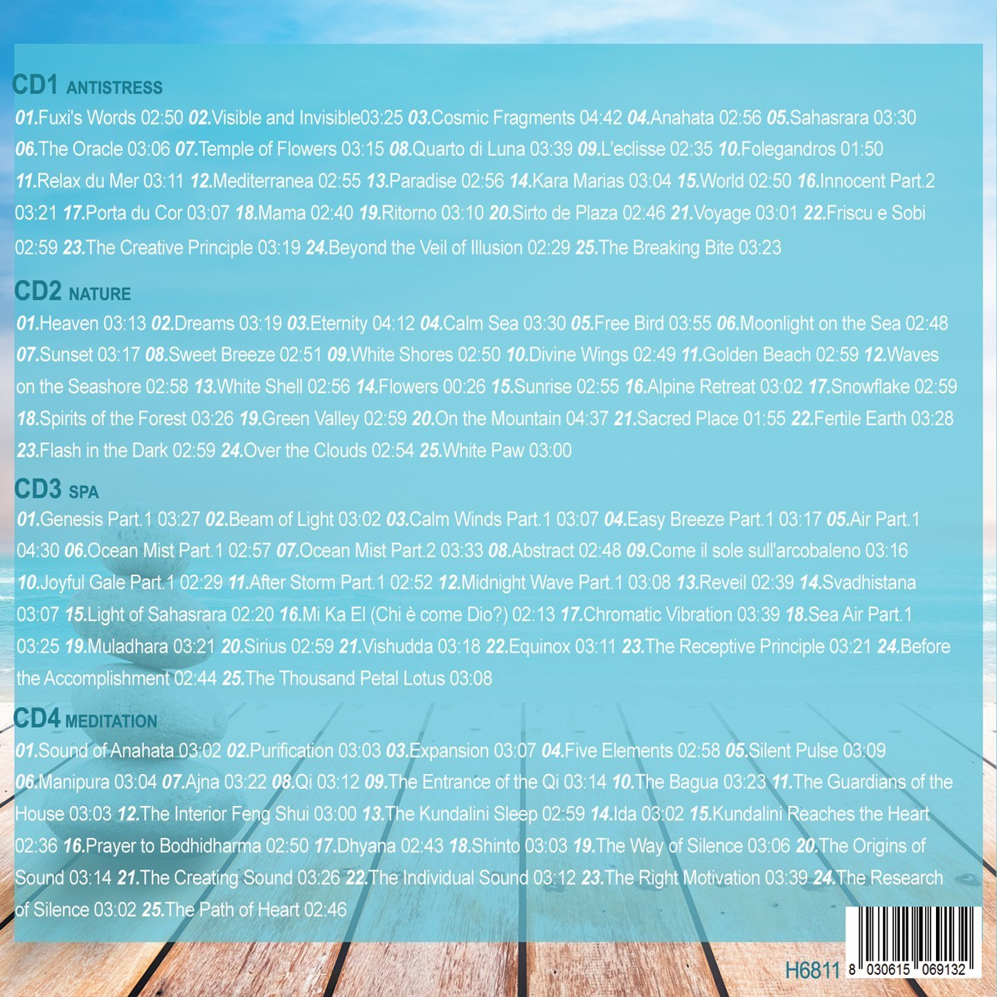 Special Offer 6 CD Relax Music, Spa, Meditation,Sleep,Nature, Antistress e Instrumental Music