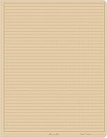 Vista 9 de Rite in the Rain Cuaderno de tapa dura resistente a la intemperie, 8 3/4" x 11 1/4", cubierta bronceada, patrón universal (No. 970TF-MX)