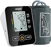 Maguja Automatic Arm Blood Pressure Monitor - Accurate Digital Upper Arm BP Cuff Machine for Home Use