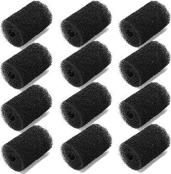 Pool Sweep Hose Tail Scrubber Replacement for Polaris, CoiTek High Density 12 Pack Pool Cleaner Sweep Hose Scrubber Replacement Fits for Polaris 180, 280, 360, 380, 480, 3900 Pool Filter Cleaner Parts