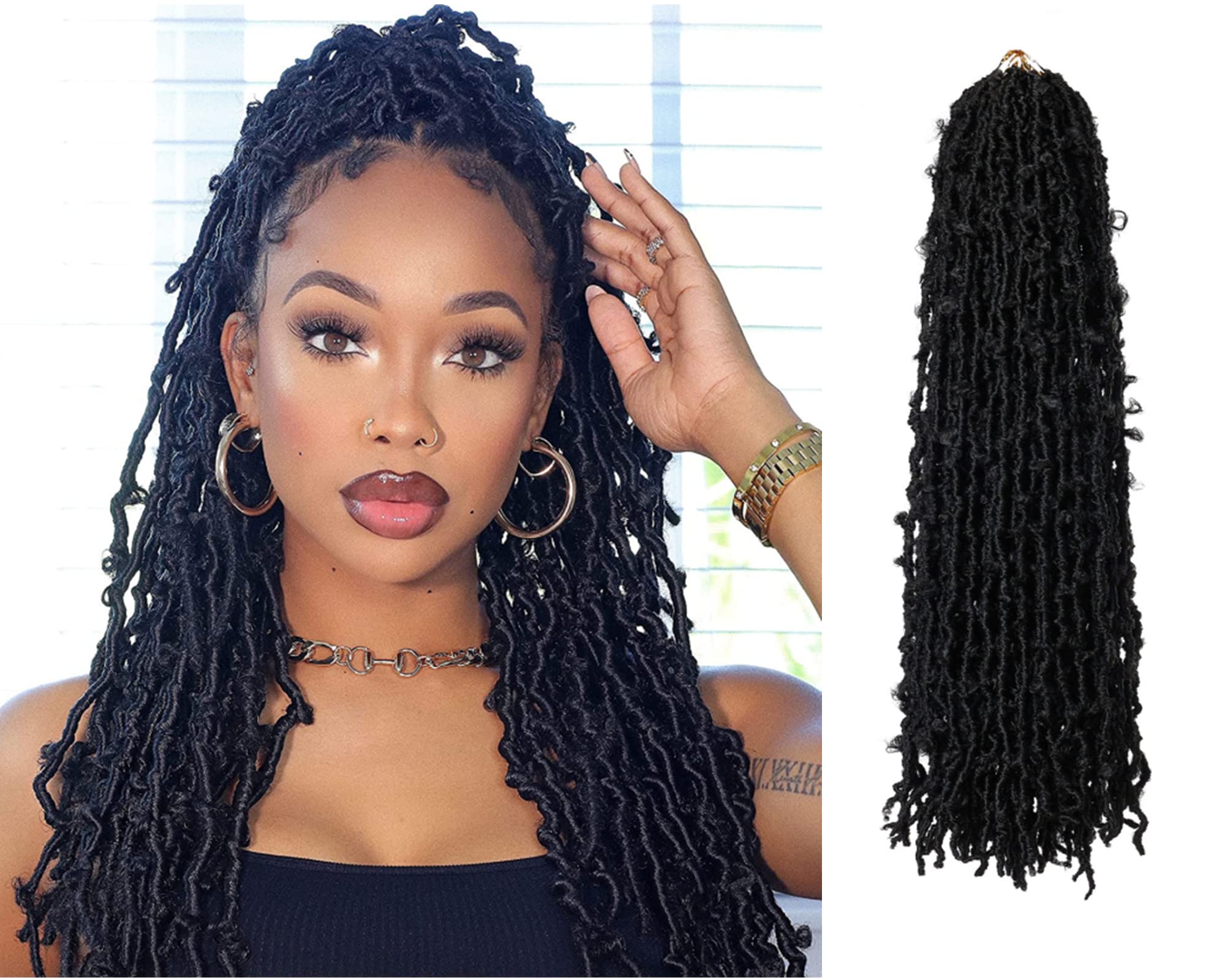 Buy Butterfly Locs Crochet Hair 28 Inch Crochet Butterfly Locs Hair