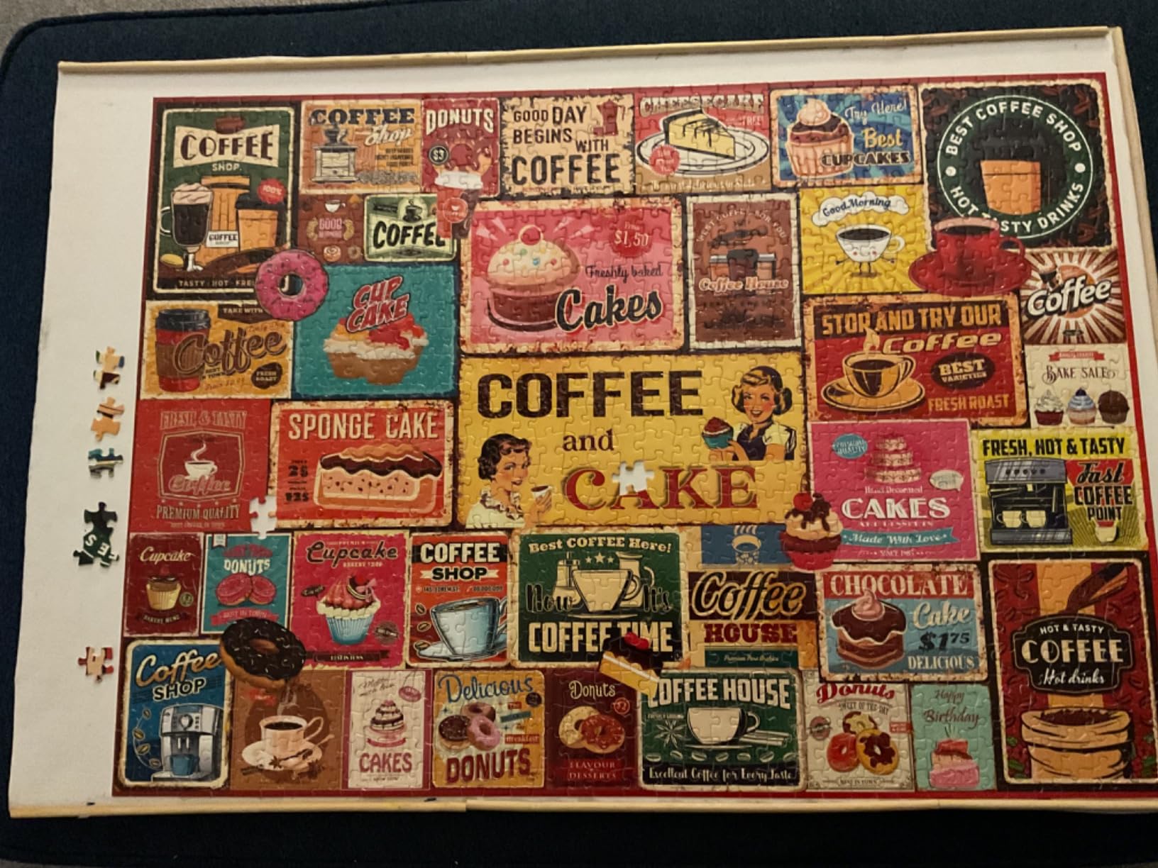 Amazon.com: Vintage Coffee Puzzles for Adults 1000 Pieces, Coffee ...