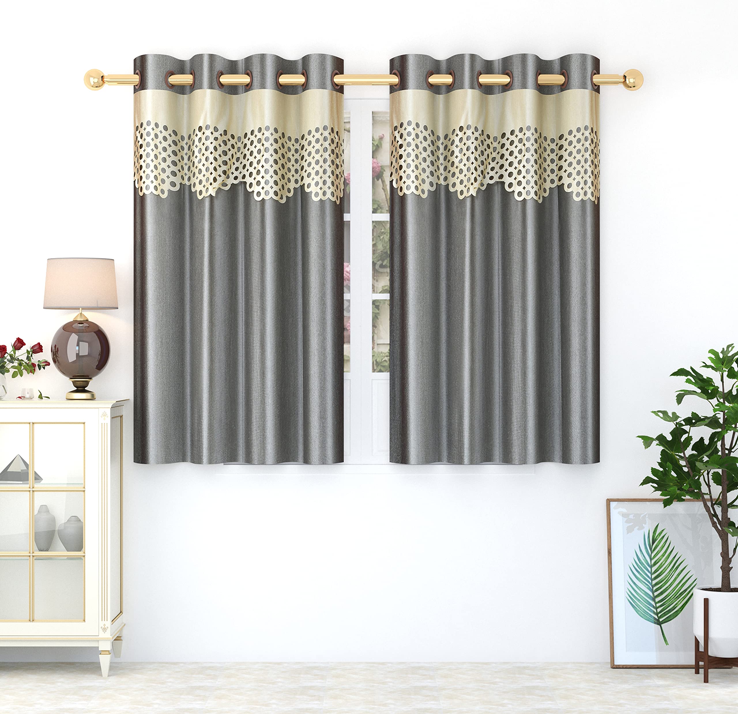 See full amazon price history chart for Homefab India 2 Piece Designer Curtains - Self Design - Window, 5 feet, Grey Homefab India 2 Piece Designer Curtains - Self Design - Window, 5 feet, Grey (B09BP1DZ12) Amazon Price History, Amazon Price Tracker