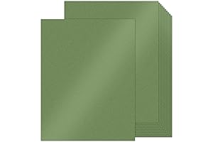 Christmas Green Shimmer Cardstock Paper - A Festive Touch for Your Holiday Crafts