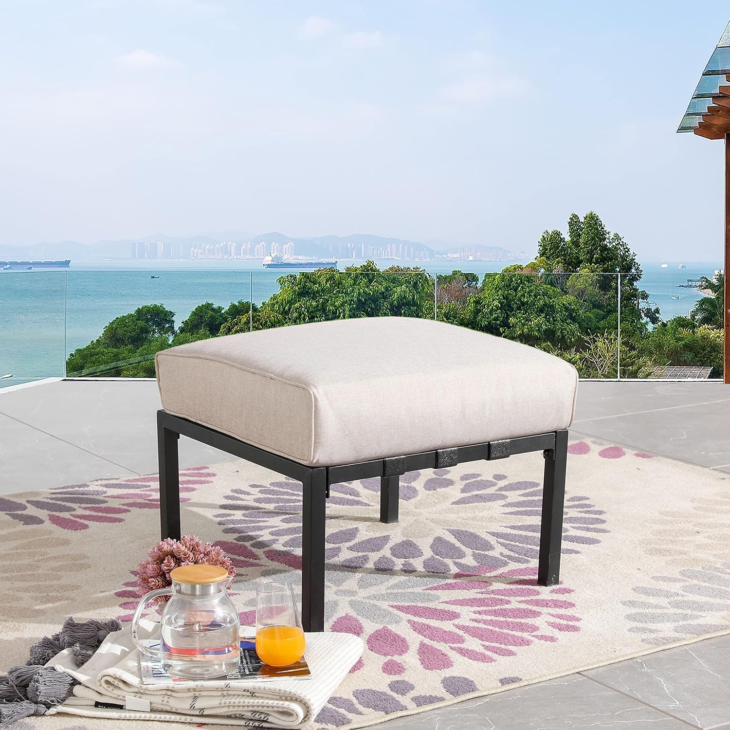 LOKATSE HOME Pcs Outdoor Conversation Furniture Patio Bistro