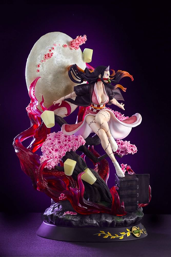 Amazon.co.jp: 竈門禰豆子 フィギュア ねずこ 血鬼術 爆血Ver. 1/6