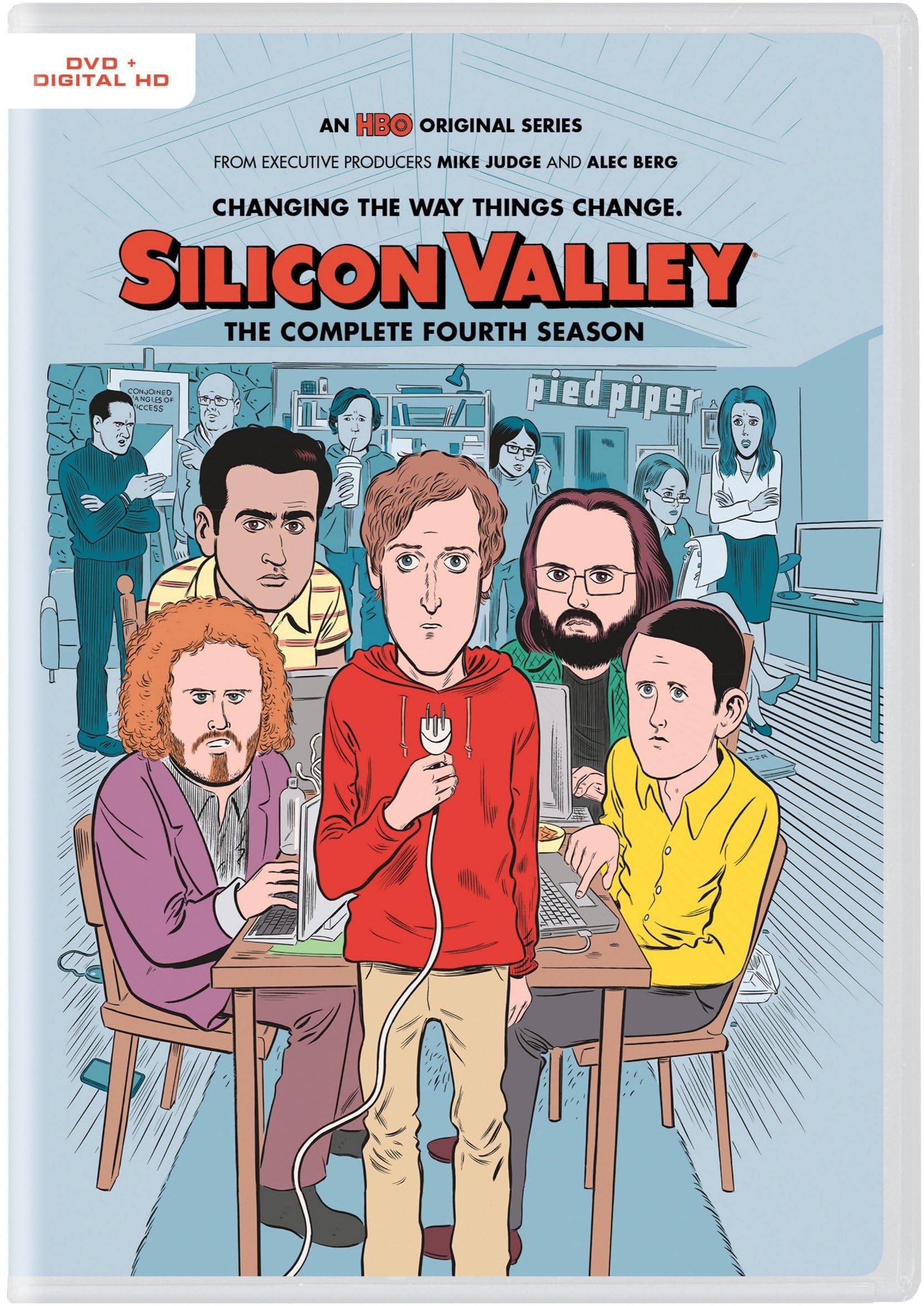 Silicon Valley Temporada 4 en DVD edicion USA original para coleccionistas