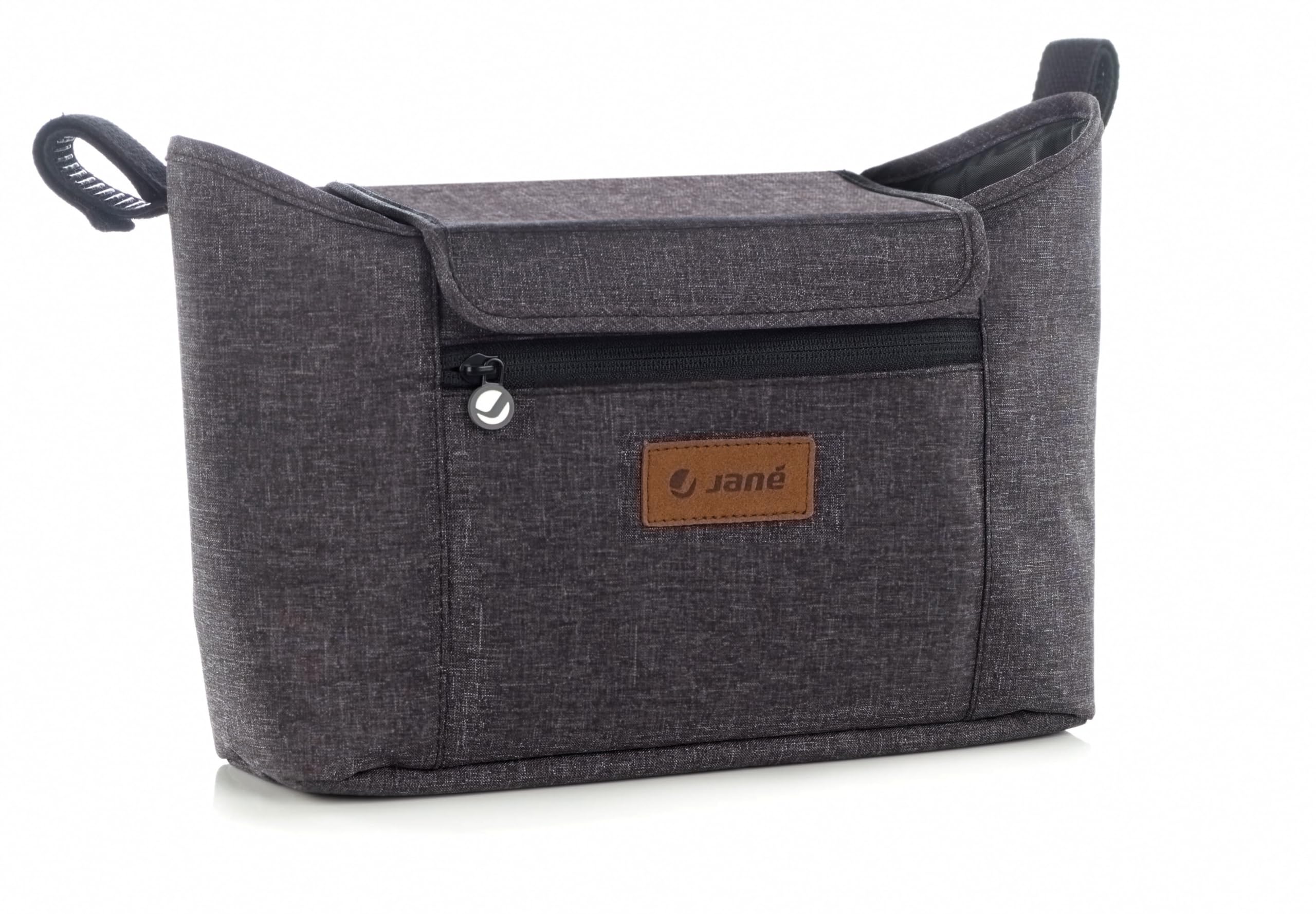 Jané Stroller Organizer, Bolso Organizador, Bebé, Carrito, Silla de Paseo, Cierre Imantado, Universal, Negro