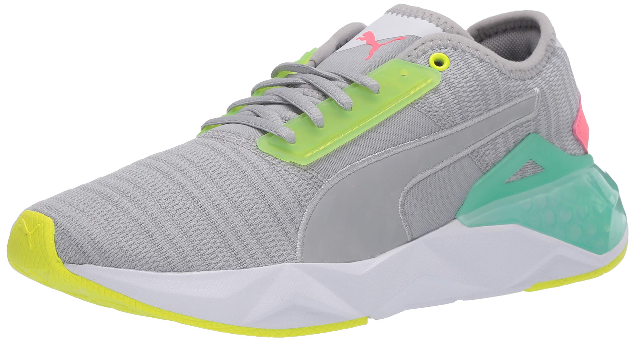 PUMAWomen's Cell Plasmic Sneaker, Sunny Lime Puma Black