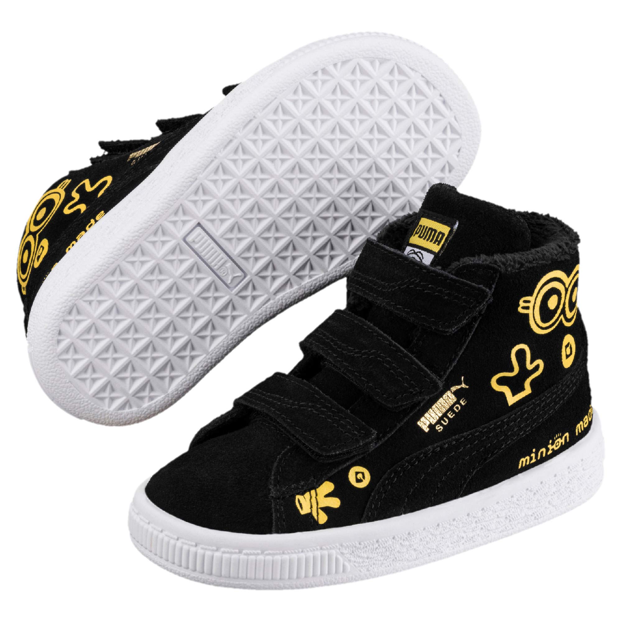 Amazon.co.jp: プーマ PUMA ミニオンズ キッズ スニーカー スウェード 