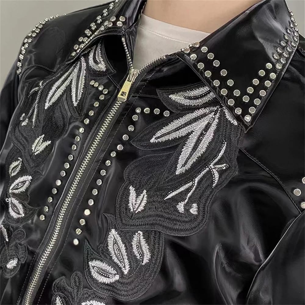 ジャケット・アウター AMERI CHECK EMBROIDERY NO COLLAR JACKET セール】CHECK EMBROIDERY NO COLLAR JACKET（ノーカラー
