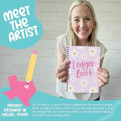 Miniatura 2 de Libro de contabilidad - Libro de contabilidad para contabilidad, libro de registro de contabilidad, cuaderno de contabilidad en espiral, cuaderno de