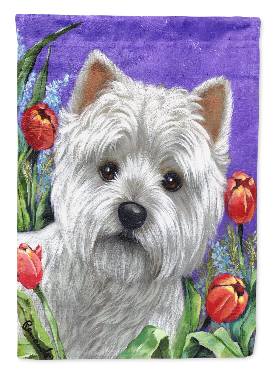 Drapeau Westie Paradise Caroline's Treasures PPP3220CHF grande taille maison
