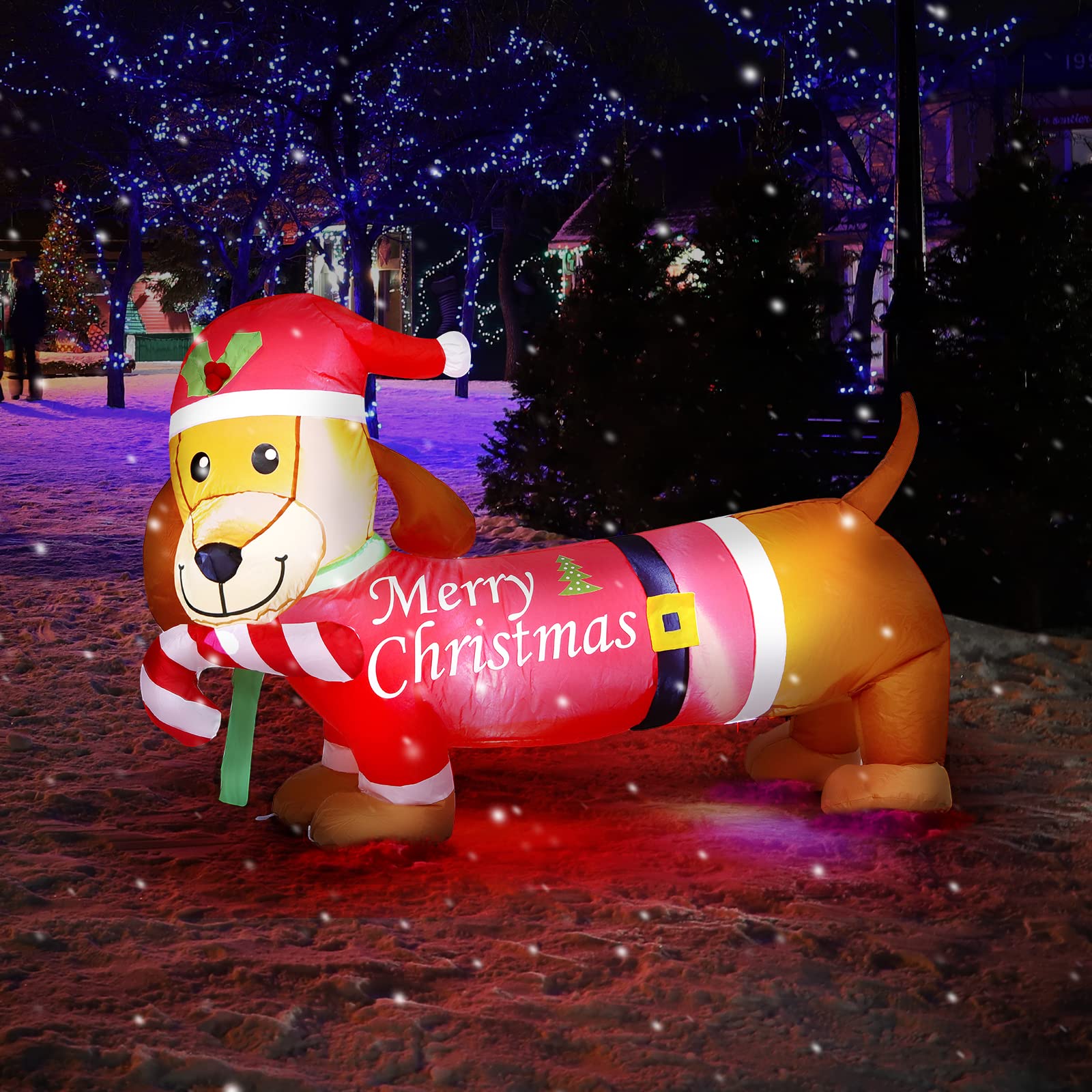 Snapklik.com : ASTEROUTDOOR 5FT Christmas Inflatable Decorations