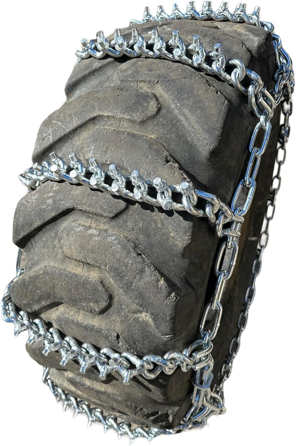 16.9 26 16.926 Stud Ladder Tractor Tire Chains set of 2