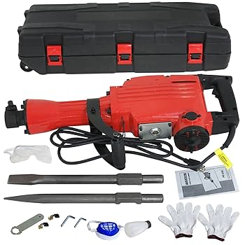 F2C 2200W Electric Demolition Jack Hammer - Heavy Duty
