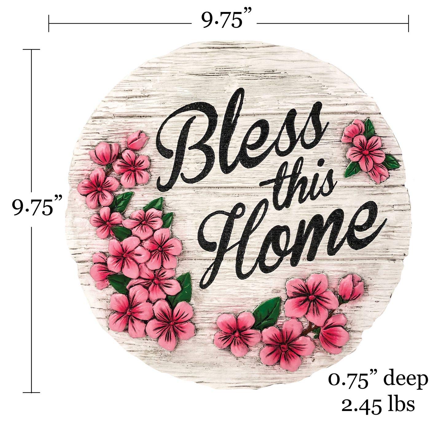 Amazon.com: Spoontiques - Garden Décor - Bless This Home Stepping