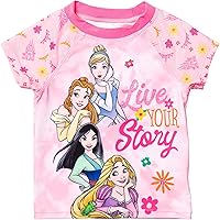 Vista 4 de Disney Conjunto de traje de baño de tankini de 3 piezas para niños y niñas