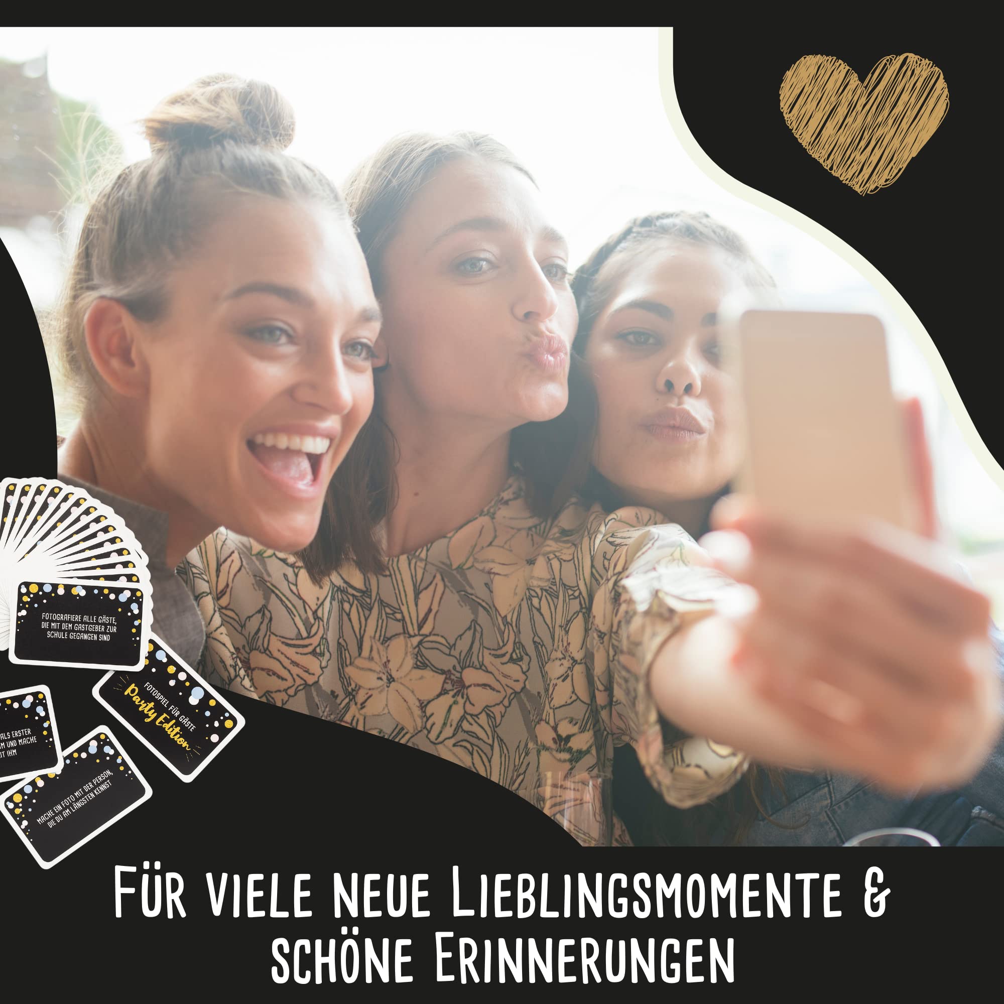 Fotospiel Fotobox Party By SnaPmee | 50+4 Fotoaufgaben Für