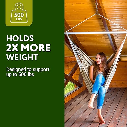 Miniatura 6 de Gancho de cierre instantáneo, giratorio, para colgar sillas/hamacas, capacidad de 500/700 libras, para interiores/exteriores