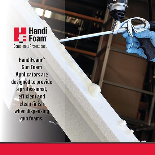 Miniatura 2 de HandiFoam F61060 - Aplicador de espuma para pistola, barril de 39 pulgadas (39.4 in), diseño ergonómico para subsuelos y espacios difíciles de