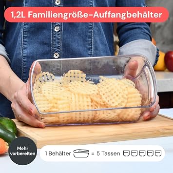 Fullstar Pro Core Vegetable Slicer & Mandolin Vegetable Slicer - 8 Blades