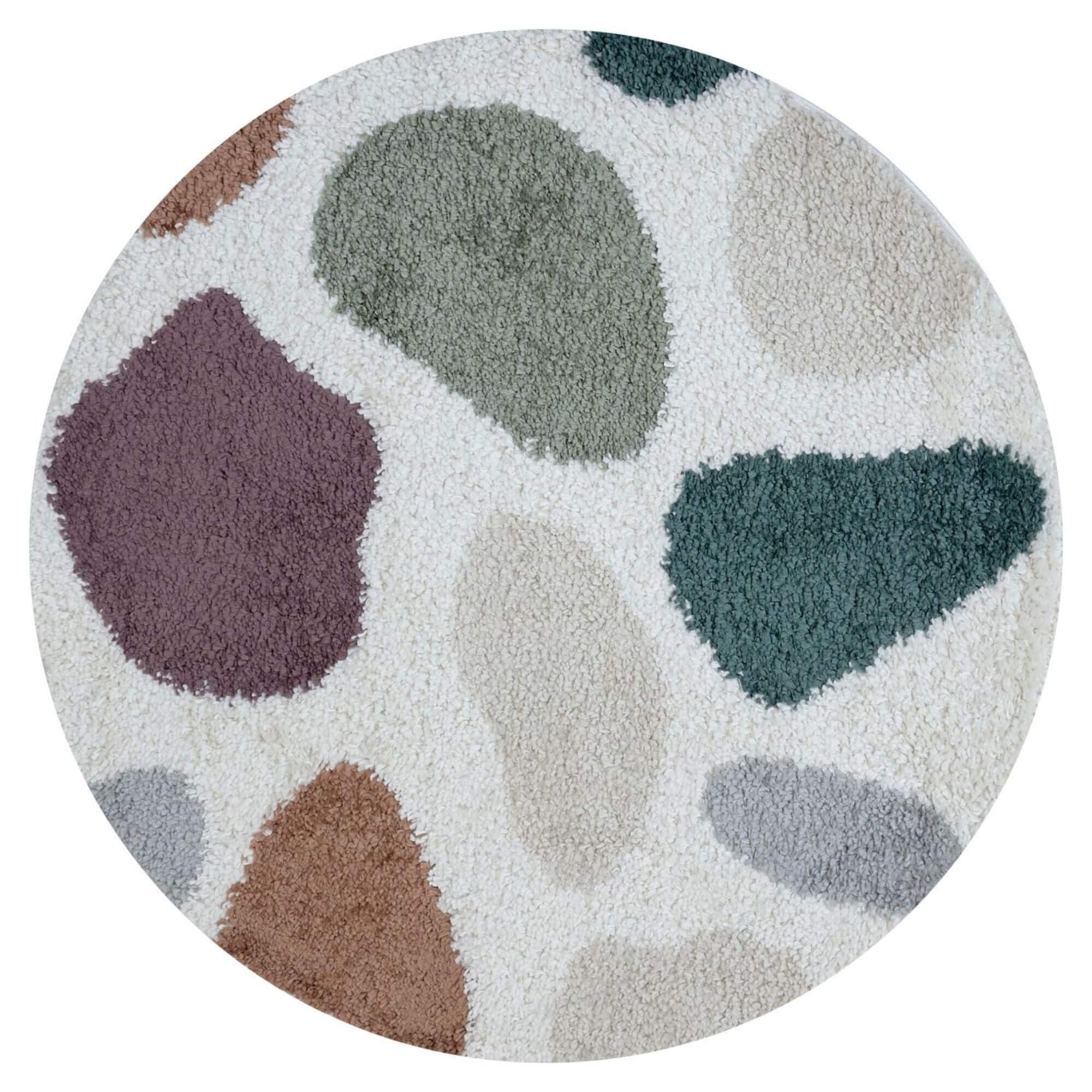 B&Q -  Moodi Shaggy Multicolour Mingle Rug  Runner Abstract Thick High Pile For Living RoomsBedroomsHallwaysKitchens