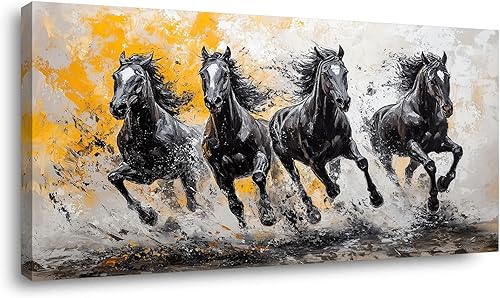 Miniatura 17 de ZOMNAI Pintura al óleo de bosque nebuloso y misterioso de otoño para sala de estar y oficina, obra de arte vintage y retro en lienzo, estilo Arte de