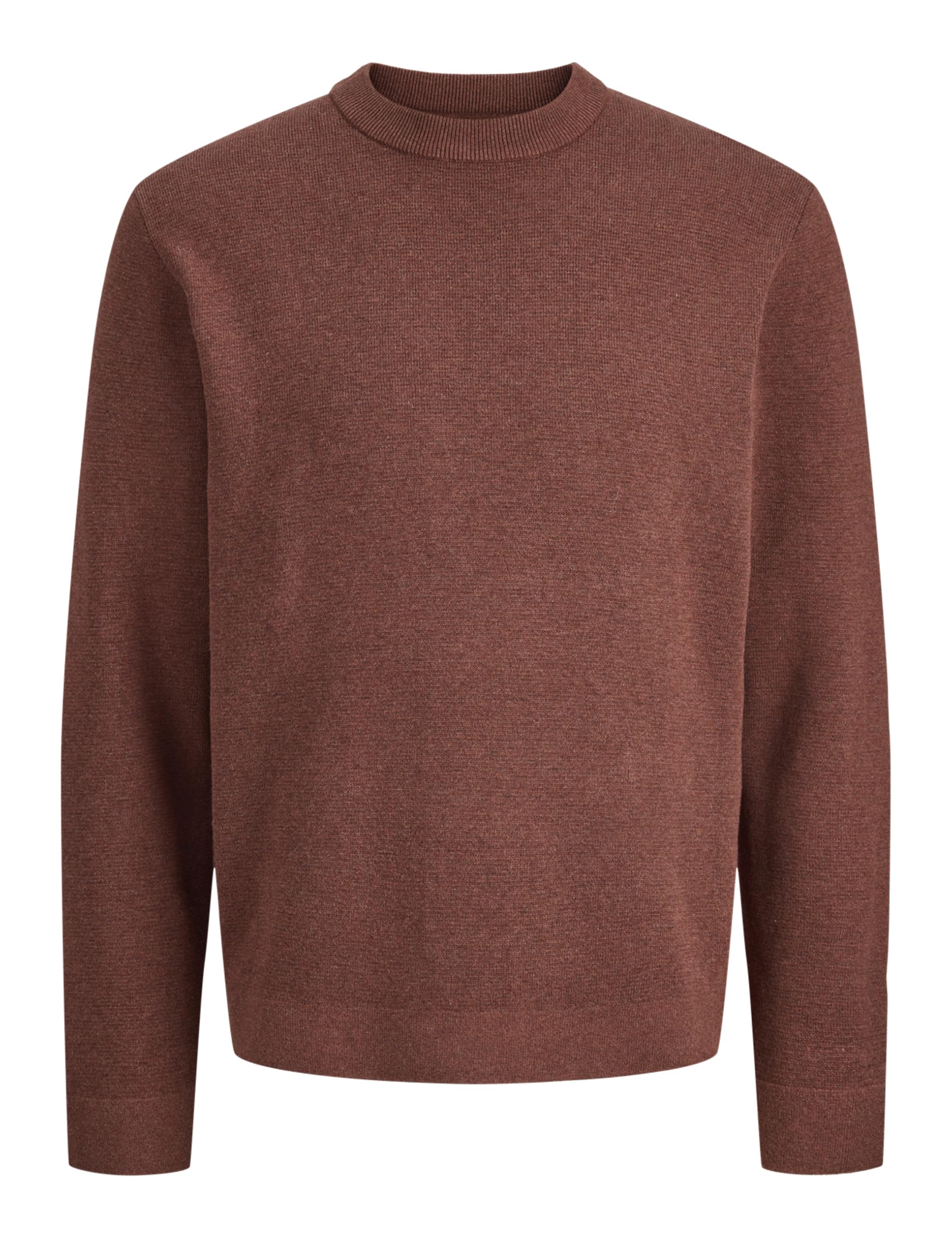 JACK & JONES Male Strickpullover Einfarbig Strickpullover