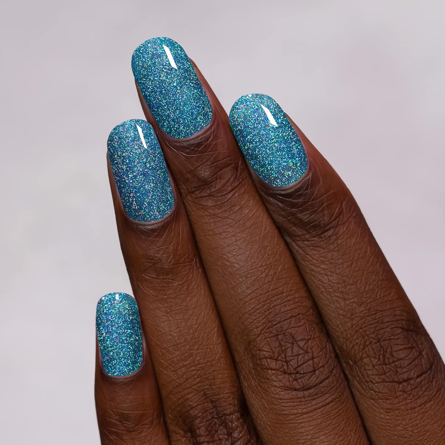 ILNP Seaside - Ocean Blue Holographic Jelly Nail Polish