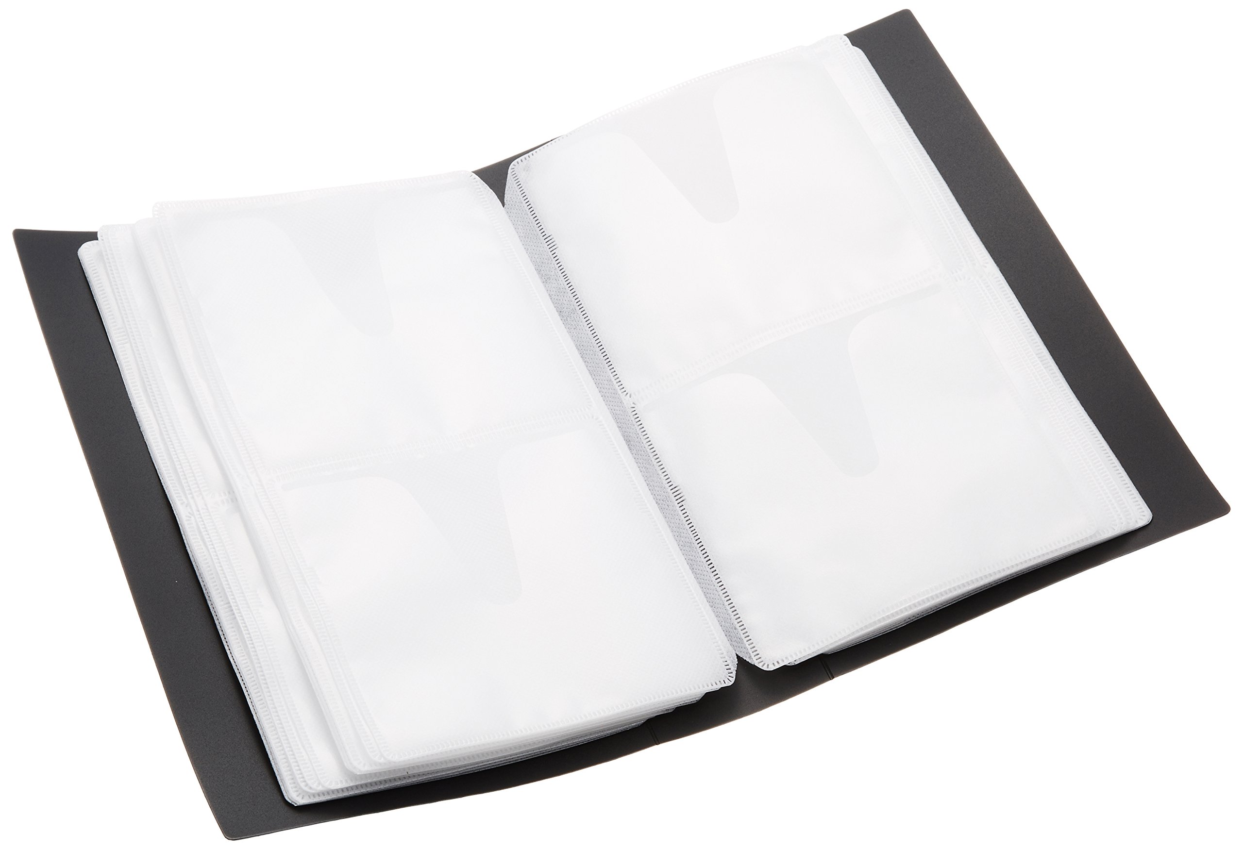 ?????? Buffalo BSCD01F72BK Buffalo CD & DVD File Case, Book Type, Holds 72 Cards, Black