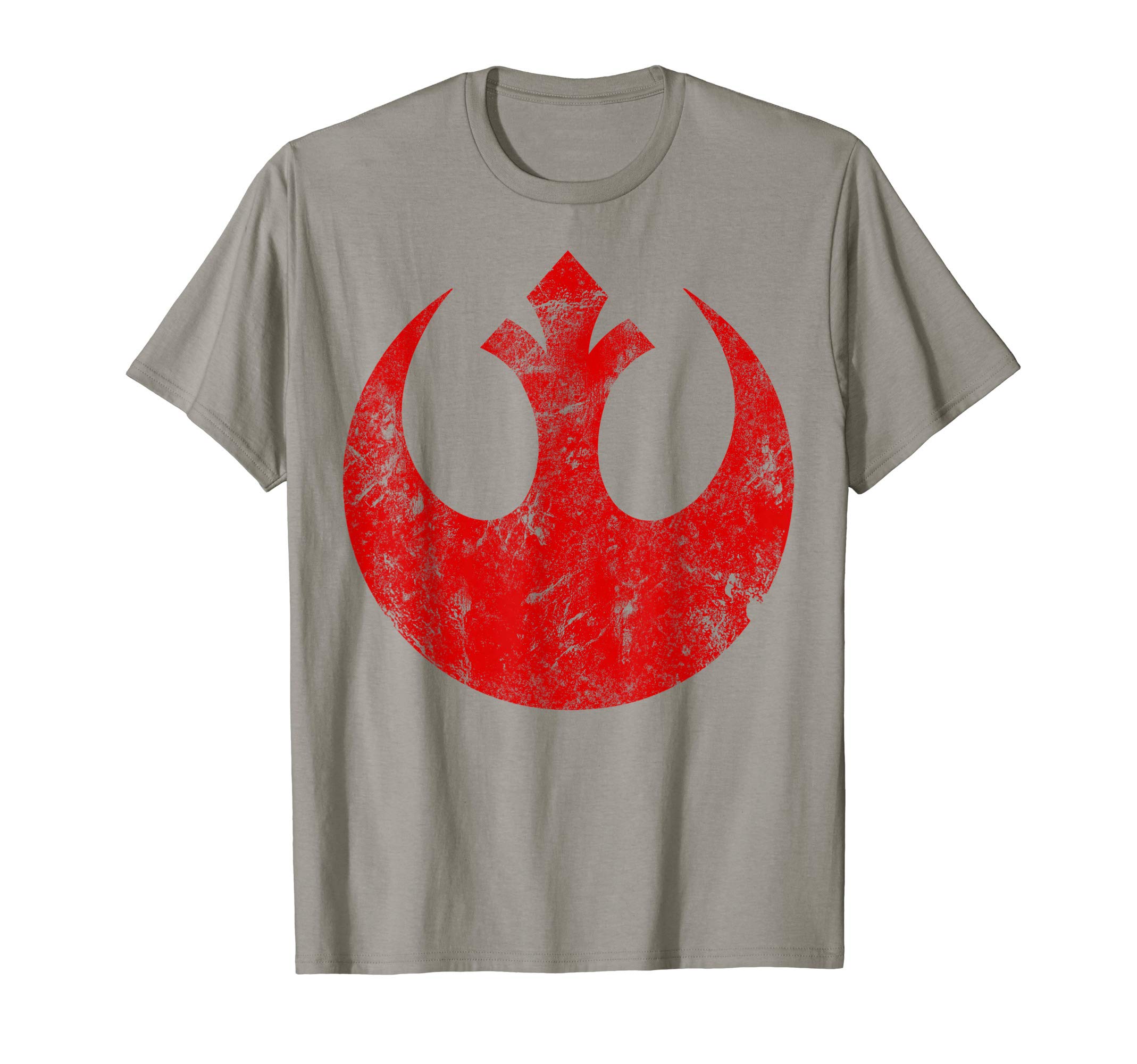 Star Wars Big Red Rebel Distressed Logo Graphic T-Shirt C1 T-Shirt
