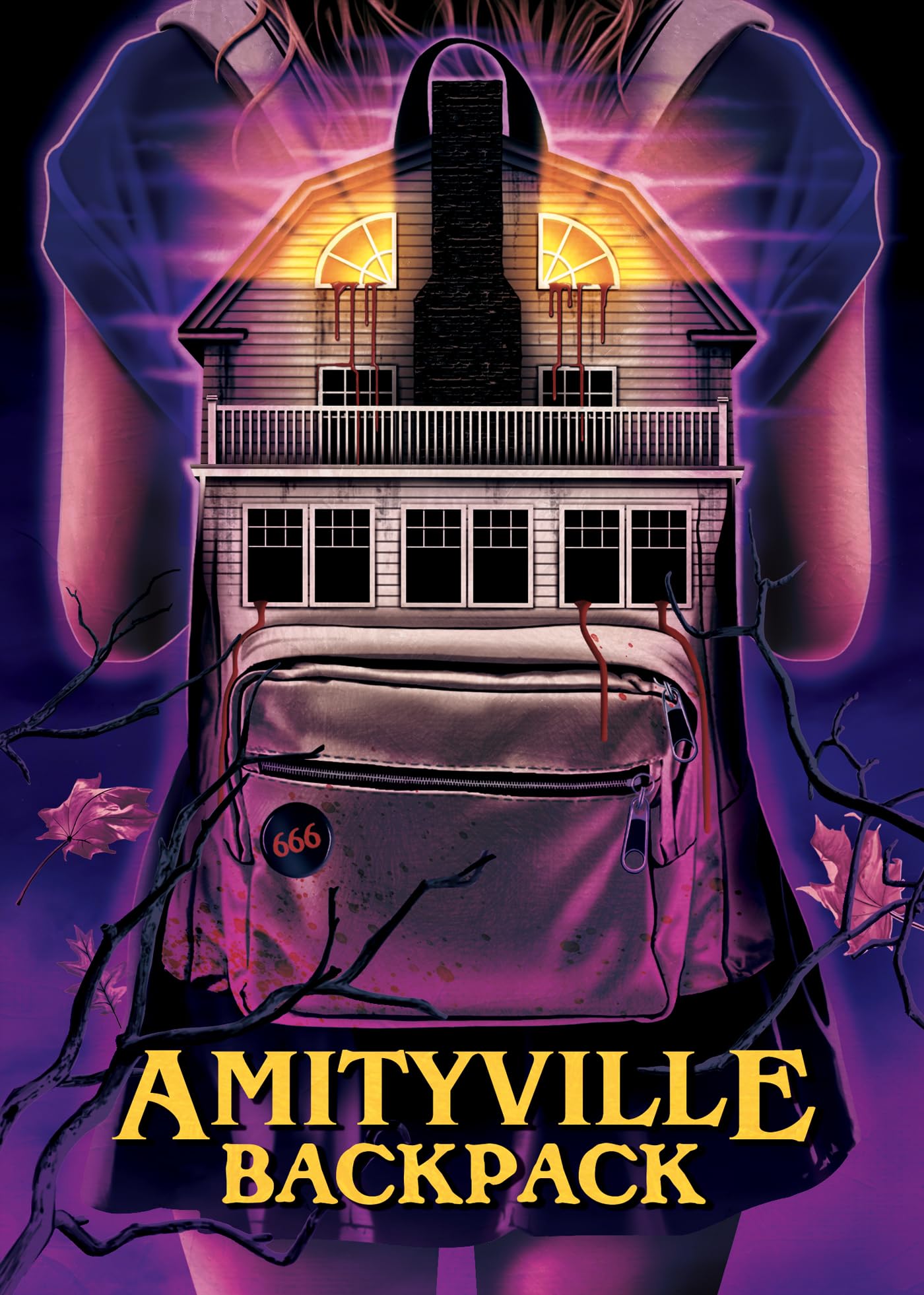 Amityville Backpack [DVD] evita la pérdida de tus películas de terror favoritas