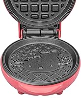 Vista 9 de Uncanny Brands Mini waflera Hello Kitty - Cocina con tu personaje favorito de gatito