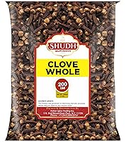 Vista 1 de Clove Whole (Laung) 200GM Té de 7 onzas, bolas de pomandro y popurrí, seleccionado a mano Origen indio