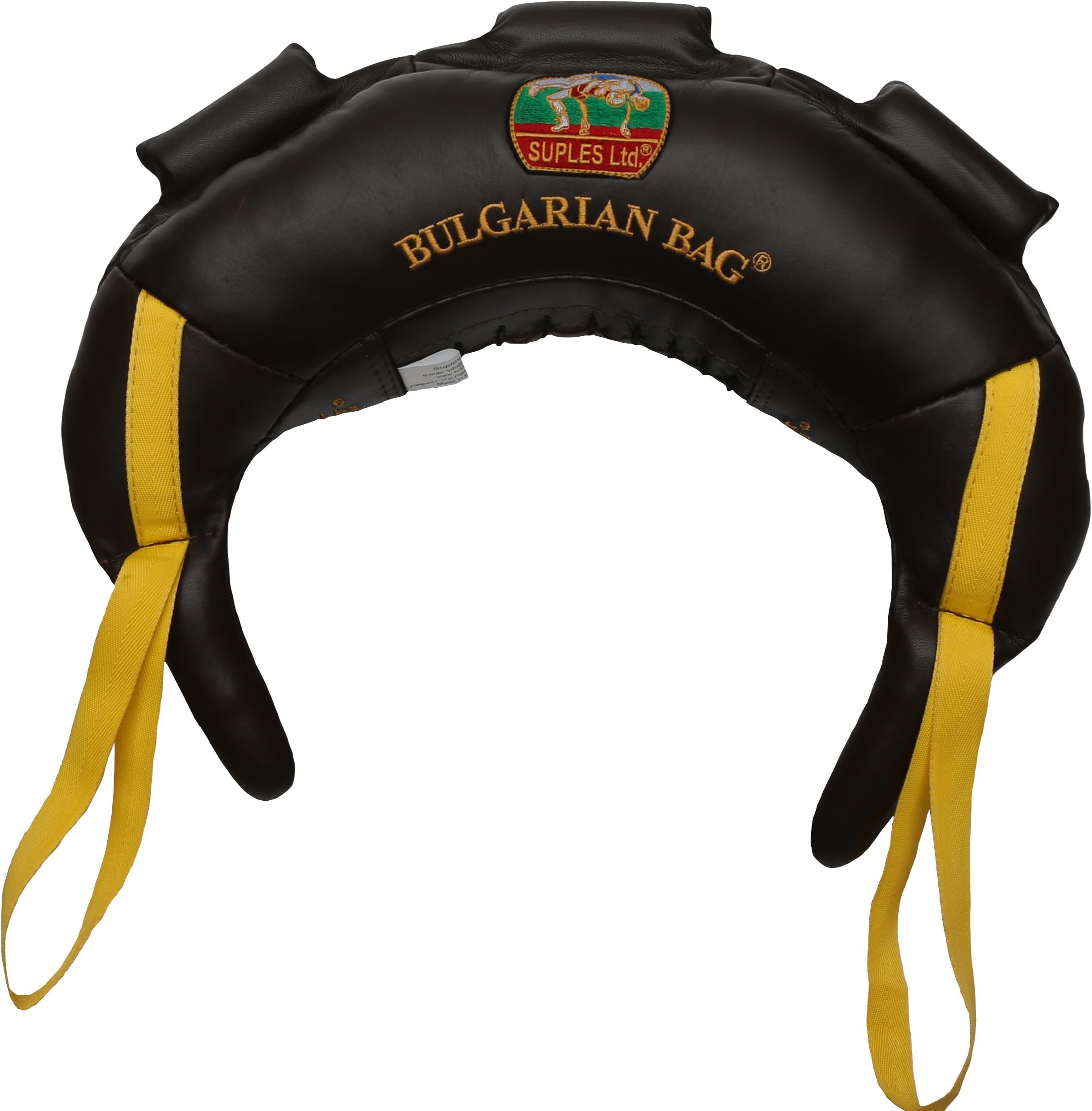 Bulgarian Bag - Genuine Leather - Suples - The Original Bulgarian Bag Creator (Fitness, Crossfit, Wrestling, Judo, Grappling, Functional Training, MMA, Sandbag, Training Bag, Weighted Bag, Weight Bag)