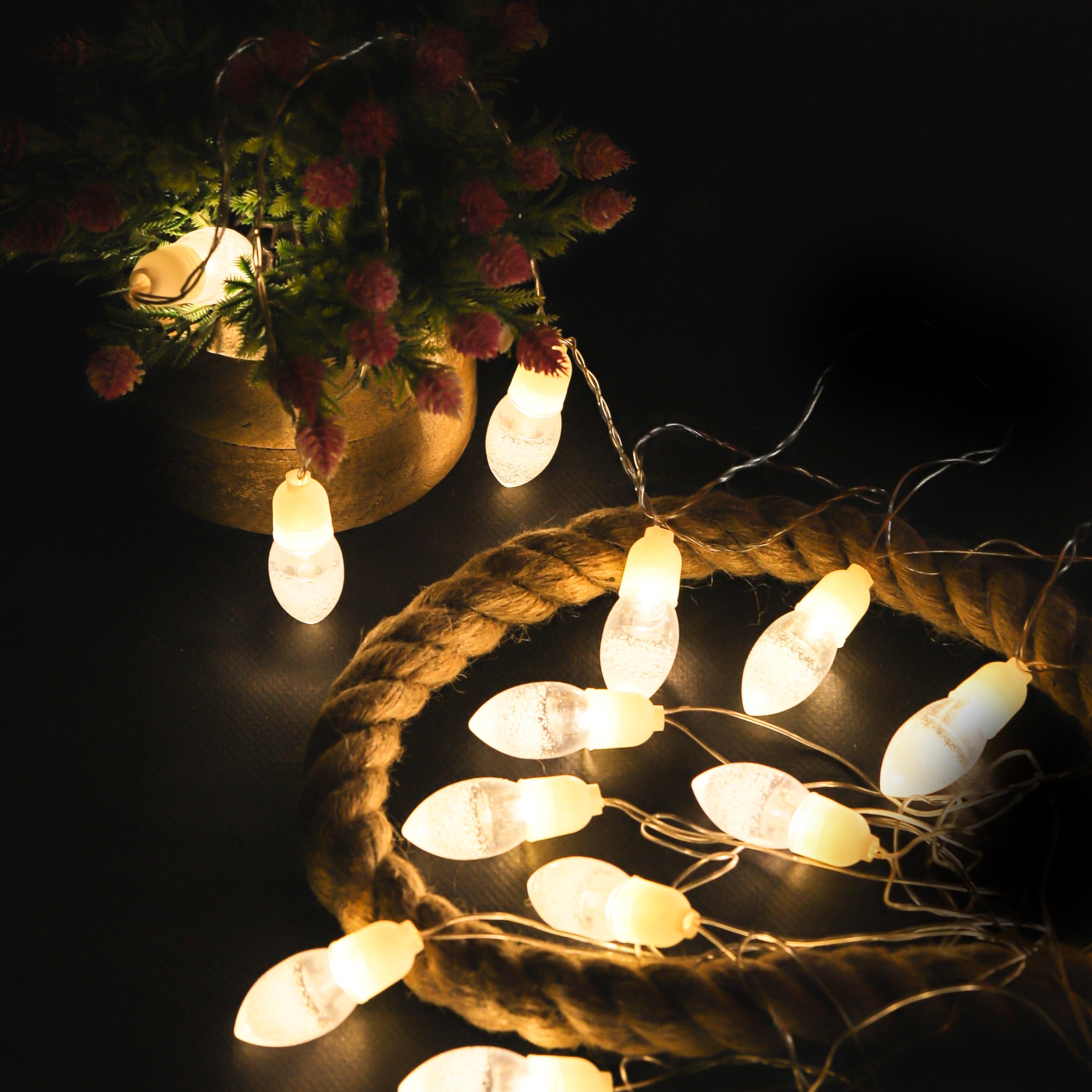 Vintage LED Fairy Lights - 4 Meter Warm White -1 Vintage LED Fairy Lights - 4 Meter Warm White -1