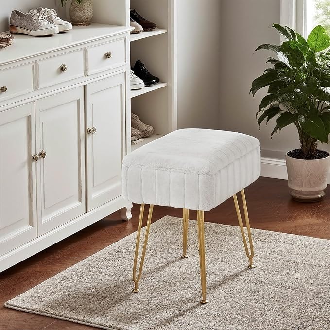 Silla de Oficina con Almacenamiento y Reposapiés, Tapizado P miniatura 8