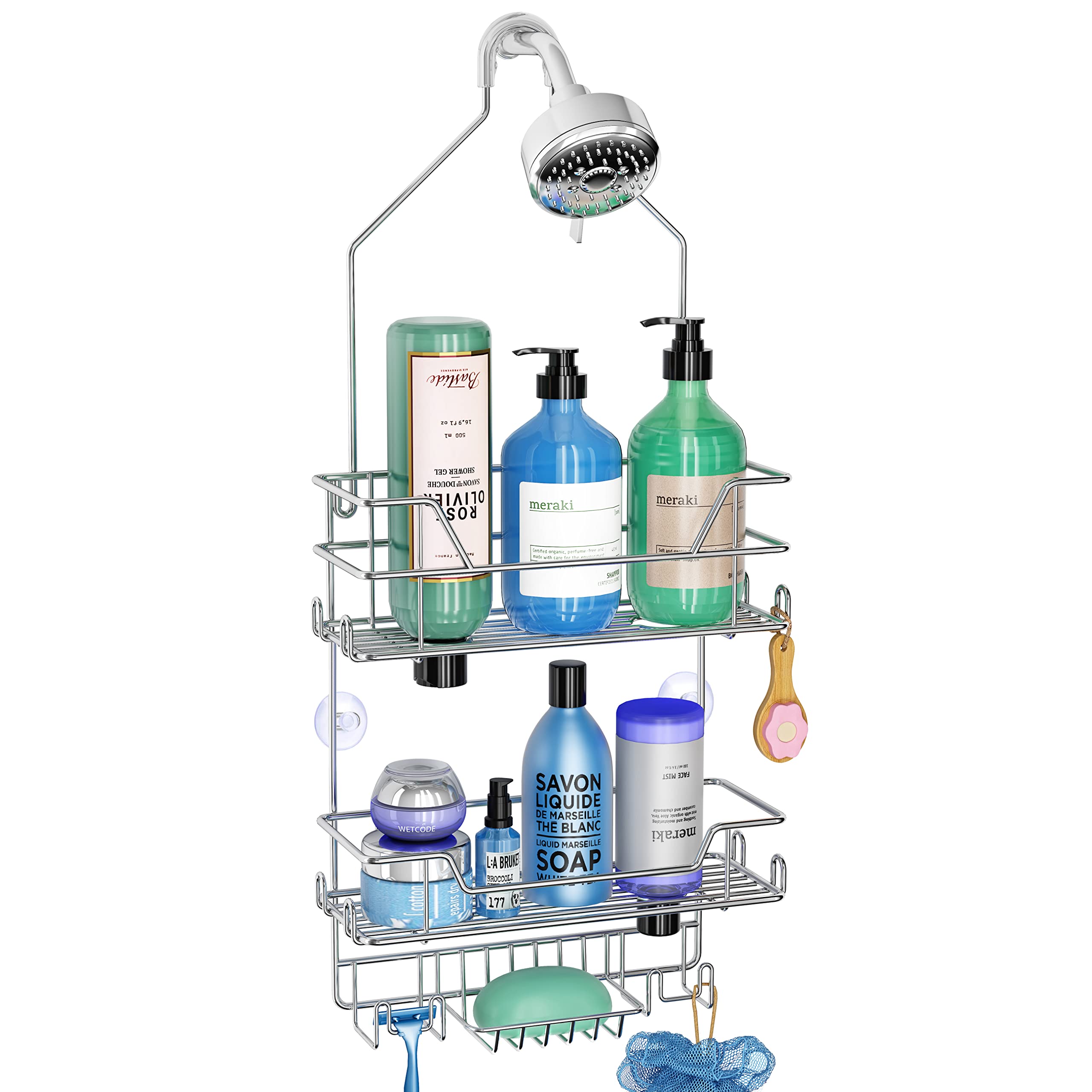 Shower Caddy over Shower Head