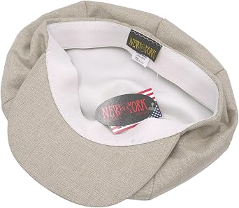 Amazon | [ニューヨークハット] キャスケット 6200 Linen Big Apple