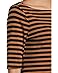 Lauren Ralph Lauren Striped Stretch Cotton Boatneck Tee - #4 of 5