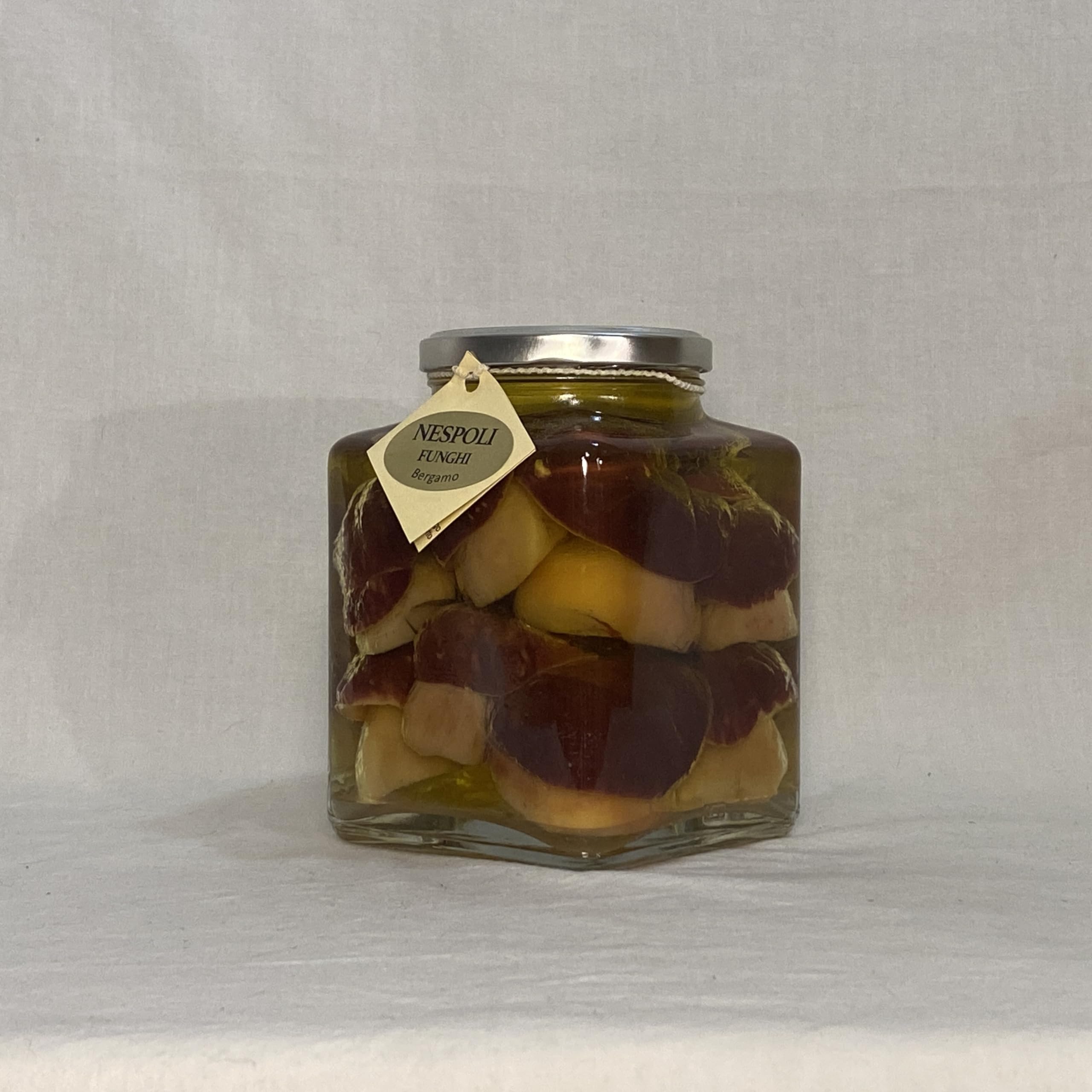 Ganze Steinpilze „Testa Nera“ in Olivenöl – 980 g – Italienische Feinkost im Glas – Nespoli Funghi